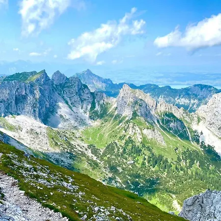 Castle And Alps Halblech